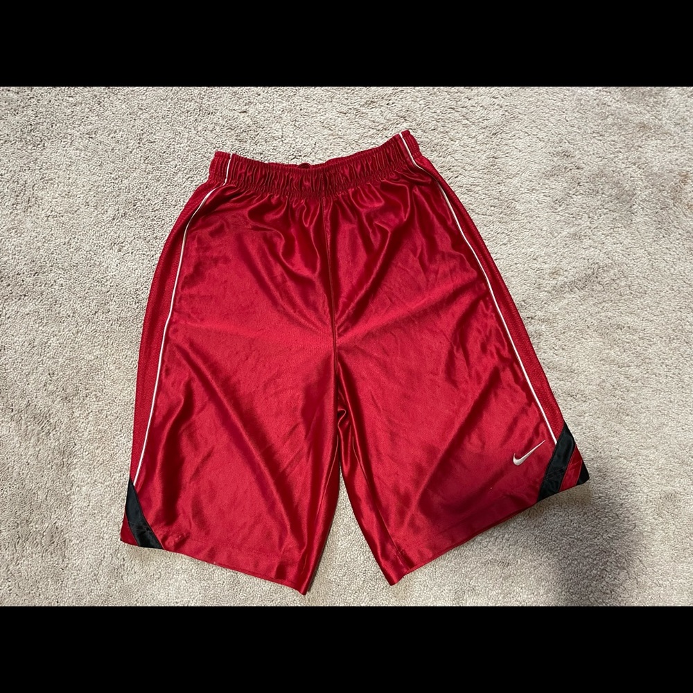 Red Nike Basketball Shorts